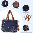 thumbnail image 3 of Bolsos Para Mujer Xtellar azul Bolsa De Tote Bolsas De Marca, 3 of 3