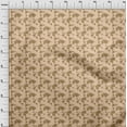 thumbnail image 4 of oneOone Cotton Flex Light Beige Fabric Travel Dress Material Fabric Print Fabric By The Yard 40 Inch Wide, 4 of 6