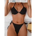 thumbnail image 2 of Fulorrnie Women's Triangle Thong Bikini Sets for Women Swimsuits Bathing Suits Swimwear, 2 of 5