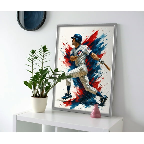 Ryne Sandberg Poster or Canvas Wall Art