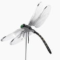 thumbnail image 3 of 20 PCS 3D Dragonfly Clips for Bugs Repellent Outdoor, Artificial Dragonfly Hat Clips Garden Decor, Dragonfly Clips to Keep Bugs Away Black Set, 3 of 8