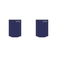 thumbnail image 2 of Matsuzay Funda de equipaje de viaje no tejida, pegatina de Color sólido, impermeable, estilo Simple, maleta de viaje, azul oscuro, 24 pulgadas Azul oscuro 24 pulgadas 2piezas, 2 of 6