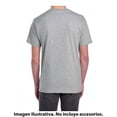 thumbnail image 3 of Playera Fruit of the Loom Para hombre cuello v, algodón sustentable, gris jaspe, talla EG, 3 of 4