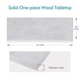 thumbnail image 2 of Kaboon 59.1x20 inch Universal Table Top, 1 inch Thick, White Rock, 2 of 6