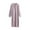 Purple, variant on GigrtiJin Women's Casual Fall Sweater Dress Long Sleeve Crewneck Button up Dresses Solid Color Knit Maxi Dress