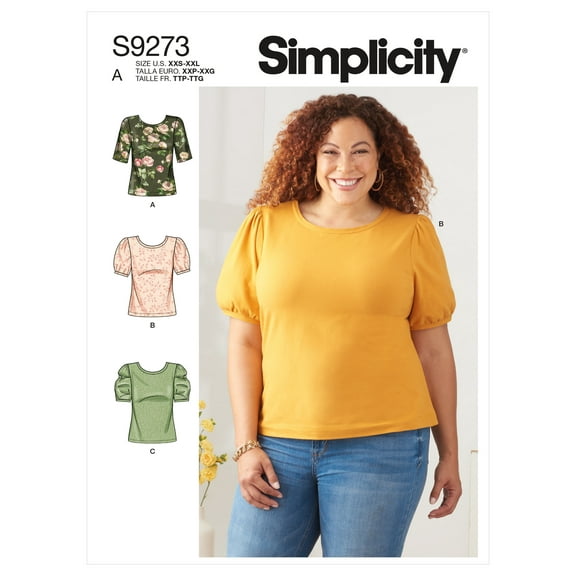 Simplicity Patterns XXS-XS-S-M-L-XL-XXL