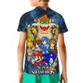 thumbnail image 4 of Super Smash Bros Ultimate Kids T-Shirt 3d Printed Graphic T-Shirts Boys And Girls Short Sleeve Shirts For Youth Kids X-Small, 4 of 7