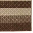 thumbnail image 4 of Linon Evolution Trellis Stripes Power Loomed Polyester 8'x10'3" Rug in Beige, 4 of 4