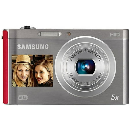 Samsung Dv300f Silver/red 16mp Dualview
