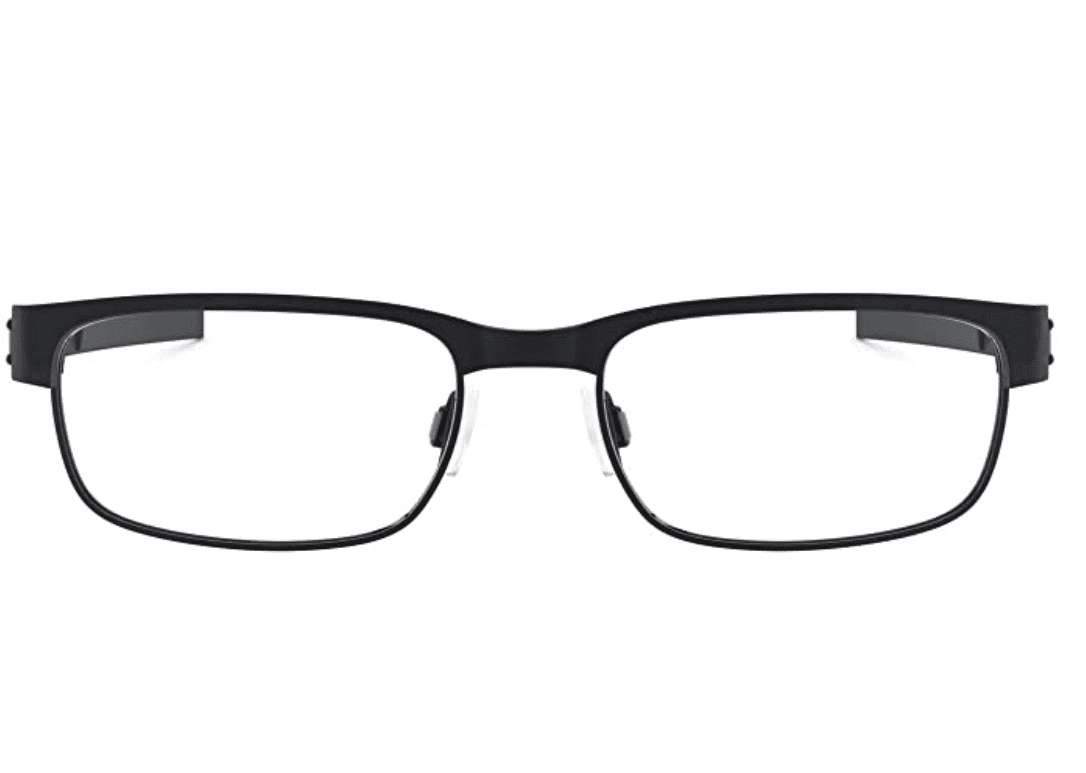Men's Ox5038 Metal Plate Titanium Rectangular Prescription Eyewear Frames - Walmart.com
