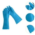 thumbnail image 6 of Kokiya 1:12 Scale Kitchen Accessory Dollhouse Rubber Gloves for Diorama Photo Props blue, 6 of 9
