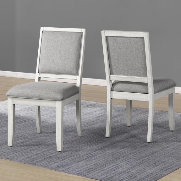 Steve Silver Canova Parsons Set of 2 Dining Side Chairs, Gray
