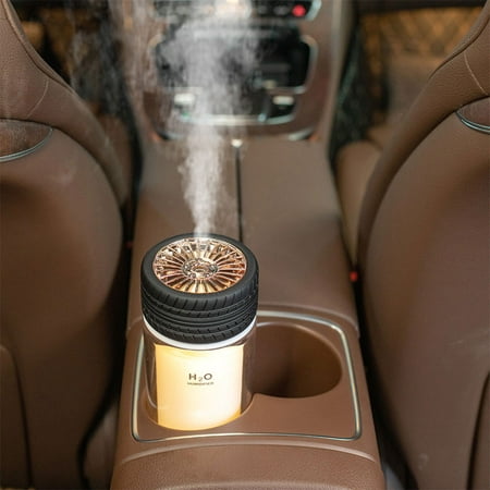 

RKSTN Car Humidifier Car Accessories Creative Tire Humidifier Spray with USB Night Light Tire Purifier Humidifier Lightning Deals of Today - Summer Savings Clearance on Clearance