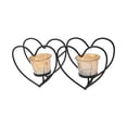 thumbnail image 4 of Candelero de corazón, candelero decorativo para centro de mesa, boda, 4 of 4