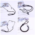 thumbnail image 2 of 4PCS Sports Glasses Rope Fixed Anti-Slip Chain Anti-lost Belt Swimming Goggle Adjustable Lanyard Movement Glasses Accessories (Brown）, 2 of 9