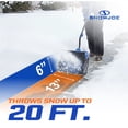 thumbnail image 4 of Open Box Snow Joe 24V Cordless Electric Snow Shovel, 13 Inch, 5.0 Ah Battery Powered, 4 of 12