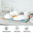 thumbnail image 7 of Yayeee Dish Drying Mat for Kitchen Counter 16"x18" Microfiber Absorbent Pad, Goldfish, 7 of 7