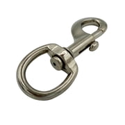 7/8 Round Swivel Eye Bolt Snap, Zinc Plated, Peerless Chain, #4714038