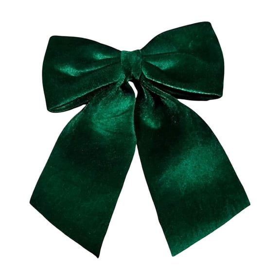 2026 Christmas Indoor Home Decor Green Christmas Bow Decoration Suitable For Christmas Trees Wreaths Door And Wall Decorations And Festive Home Party Arrangements