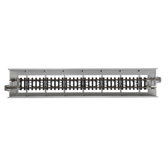 Viga de placas Bridge Kato N 186 mm gris para N Track