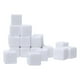 thumbnail image 1 of Cubos de AcríLico Blanco de 16MM Dados en Blanco para Juegos de Mesa, EnseñAnza de Conteo de MatemáTicas, FabricacióN de Dados Personalizados con NúMeros del Alfabeto, 48 Piezas, 1 of 5