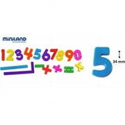 Miniland Educational Magnetic Numbers (162 Piece Jar)