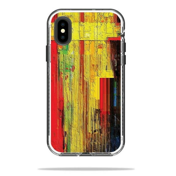 MightySkins LIFNIPX-Painted Wood Skin for Lifeproof Next iPhone X or XS Case - Painted Wood