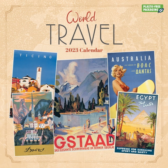 2023 World Travel Wall Calendar (Other) - Walmart.com