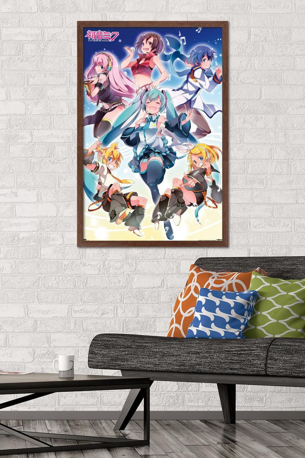 Hatsune Miku - Group Wall Poster, 14.725" x 22.375"