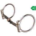 thumbnail image 2 of Reinsman Stage A Offset Dee-7/16'' 3-Piece With  Copper Roller Snaffle, 2 of 2