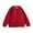 Red, variant on Boys Cardigan Sweater Cotton O-Neck with Buttons Cartoon Heart Glasses Embroidery Solid Fit Cardigan Open Front