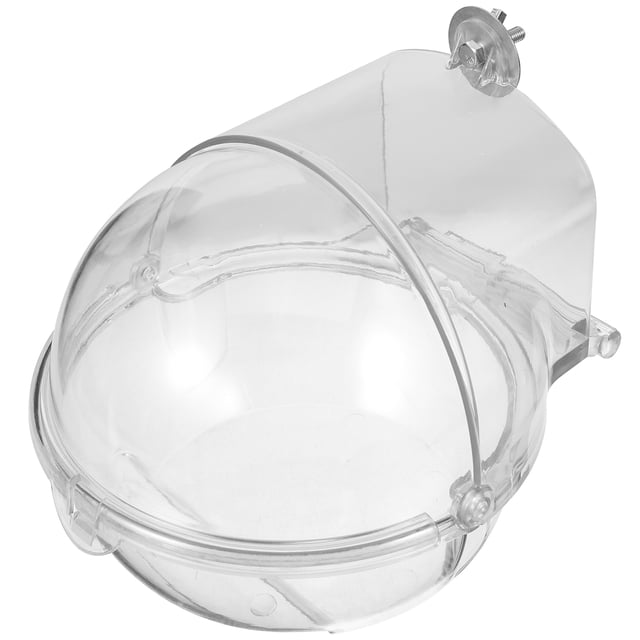Miangastore Bird Bath for Cage Bird Bath Tub Parrot Bathing Tub Shower Box Bird Cage Accessory
