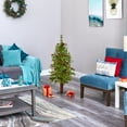 thumbnail image 6 of Nearly Natural Clear Prelit LED Assorted Colors Decorated Pine Christmas Tree, 4', 6 of 8