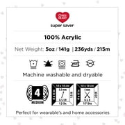 Red Heart® Super Saver® 4 Medium Acrylic Yarn, Fall 5oz/142g, 236 Yards