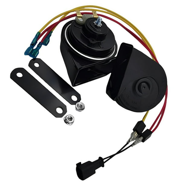 Scienceny Bocina de Caracol impermeable de Metal, bocina de coche, bocina de Caracol para Focus Kuga Fiesta s-max b-max c-max, 1 par Vehículos, repuestos y accesorios Mis