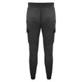 thumbnail image 5 of Herrnalise Mens Stretch Skinny Slim Fit Pants Flat Front Casual Spandex Trousers Valentine's Day For Him XS-2XL, 5 of 6