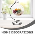 thumbnail image 3 of Houderco 2Ud Soporte De Hierro Para Florero Hidropónico Con Espiral Antideslizante Para Exhibición En Casa, 3 of 8