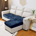 thumbnail image 3 of Housse Extensible 2024 en Velours Froissé pour Coussin de Canapé, Protège-Canapé, Housse de Siège de Sofa avec Bas Élastique, 3 of 7