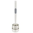 thumbnail image 4 of Toilet Brush with Soap Dispenser Refillable Household Toilet Brush Cleaner No Dead Angle Compact Toilet Brush with Base Deep-Cleaning Wall Mounted Brush for Toilet Bathroom Clean, 4 of 10