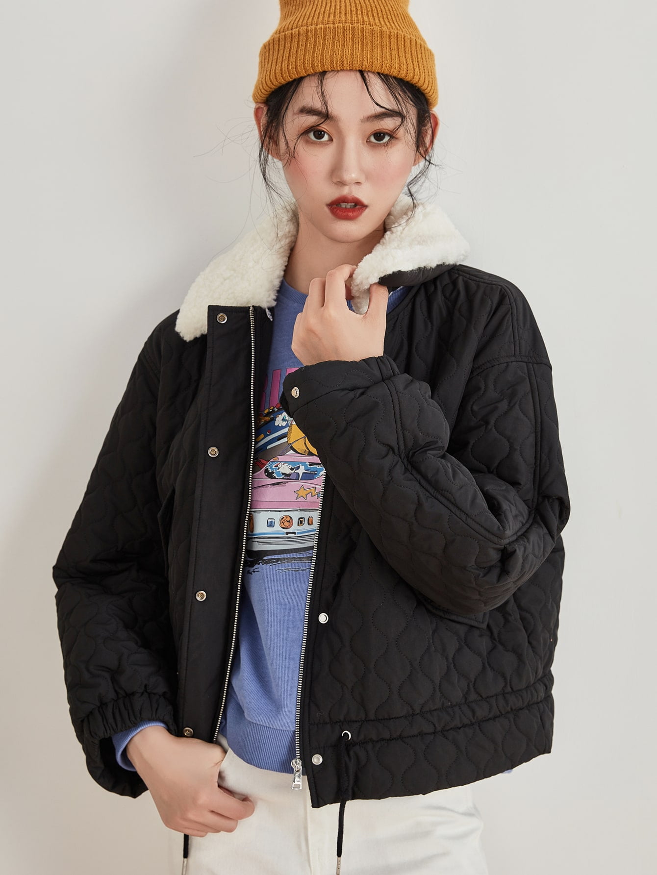 zip up knit jacket trf