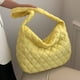 thumbnail image 2 of Bolso hombro Kuymtek gran capacidad amarillo Con Hilo Bordado y Diamantes, 2 of 8