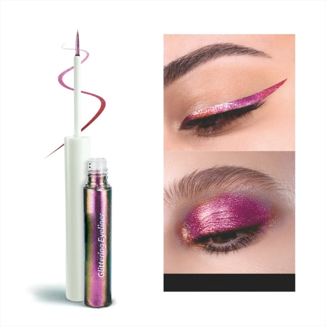 Eyeliner Liquid Light Changing Eyeshadow Liquid Smooth Flash Eyeshadow 2.5Ml, Makeup Eye Shadow