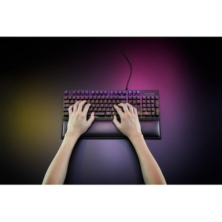 Razer - Ergonomic Wrist Rest For Full-sized Keyboards - Black