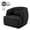 Black, variant on Steward Fabric Swivel Accent Chair