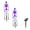 3#Purple_b, variant on EclipseJewels Halloween Solar Garden Stake Light Outdoor Decor - Glowing Skeleton Figurine with LED Lamp, 3D Creepy Waterproof Skull Yard Ornament for Lawn Grave Patio Pathway Party,Green