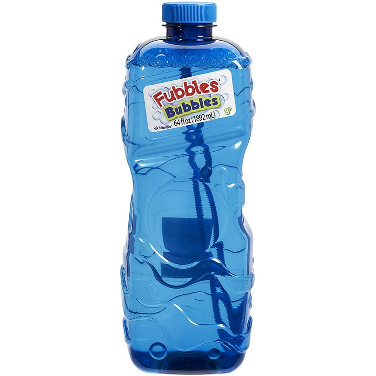 Big Bubble Bottle 12 Pack - 4oz Blow Bubbles Solution Novelty Summer Toy -  Activity Party Favor Assorted Colors Set