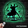 thumbnail image 3 of Craftnamesign Custom Couple Ballroom Metal Wall Art LED Light, Classical Ballroom Dancer Name Sign, 3 of 5