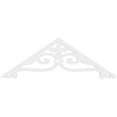 thumbnail image 2 of Ekena Millwork 72"W x 12"H x 1"P (4/12) Pitch Finley Architectural Grade PVC Gable Pediment, 2 of 5