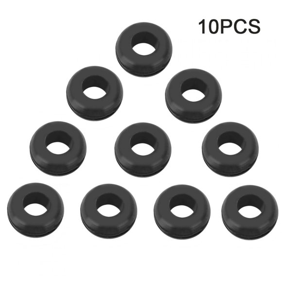 10Pcs Airlock Grommet Circle, Beer Brewing Tool Accessories Grommets for Brewing Buckets, Mason Jars, Homebrewing, Winemaking