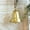 Gold, variant on Christmas Bells, Gold Liberty Bells Christmas Decor Indoor, Rustic Brass Bells Vintage Hanging Bell for Christmas Tree Decoration, Door Knob (Gold)